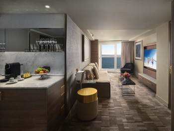 Aft-Facing Owner's Suite with Master Bedroom & Balcony